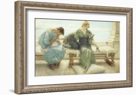 The Handmaiden-Sir Lawrence Alma-Tadema-Framed Premium Giclee Print