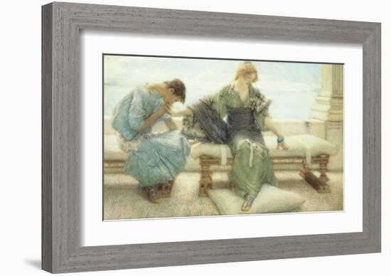 The Handmaiden-Sir Lawrence Alma-Tadema-Framed Premium Giclee Print