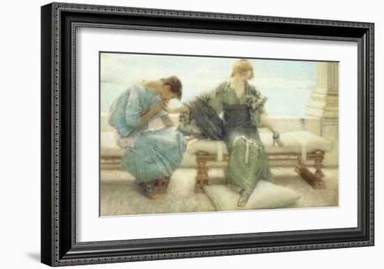 The Handmaiden-Sir Lawrence Alma-Tadema-Framed Premium Giclee Print