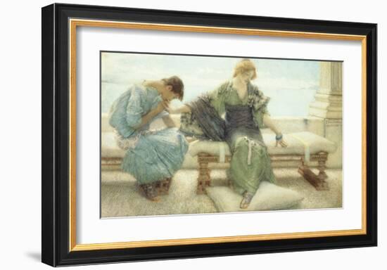 The Handmaiden-Sir Lawrence Alma-Tadema-Framed Premium Giclee Print