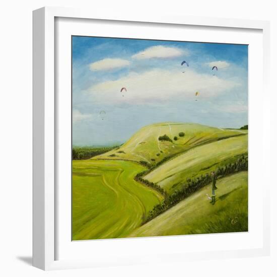 The Hang Gliders-Chris Ross Williamson-Framed Giclee Print
