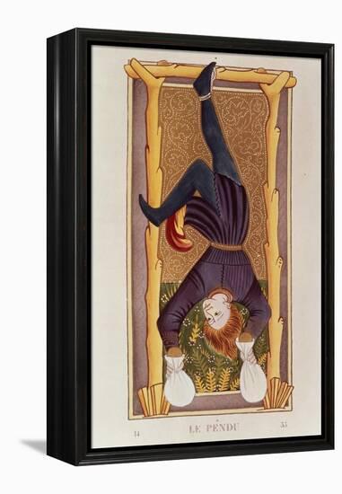 The Hanged Man, Tarot Card, French-null-Framed Premier Image Canvas