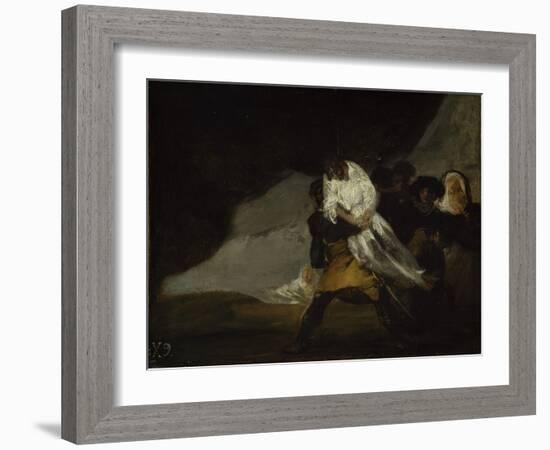 The Hanged Monk, C.1810-Francisco de Goya-Framed Giclee Print