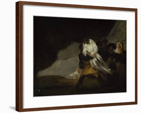 The Hanged Monk, C.1810-Francisco de Goya-Framed Giclee Print