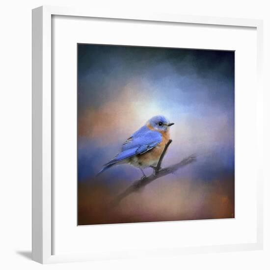 The Happiest Blue-Jai Johnson-Framed Giclee Print