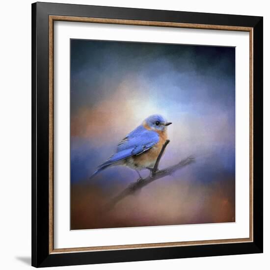 The Happiest Blue-Jai Johnson-Framed Giclee Print