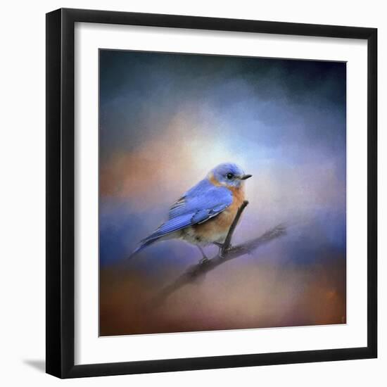 The Happiest Blue-Jai Johnson-Framed Giclee Print