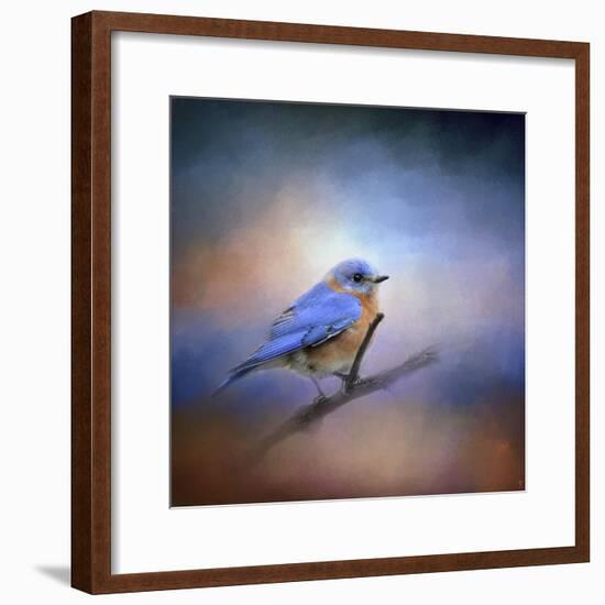 The Happiest Blue-Jai Johnson-Framed Giclee Print