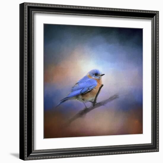 The Happiest Blue-Jai Johnson-Framed Giclee Print