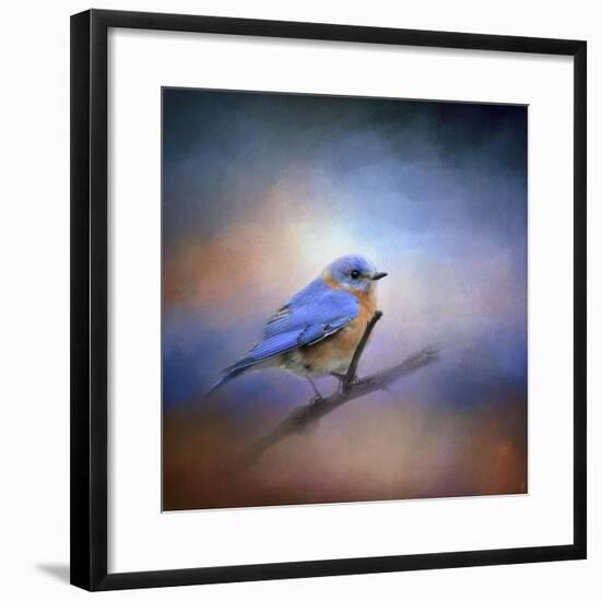 The Happiest Blue-Jai Johnson-Framed Giclee Print