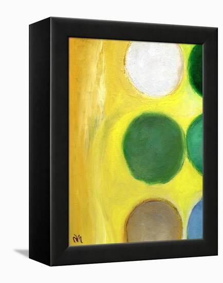 The Happy Dots 3, 2014-Nancy Moniz-Framed Premier Image Canvas