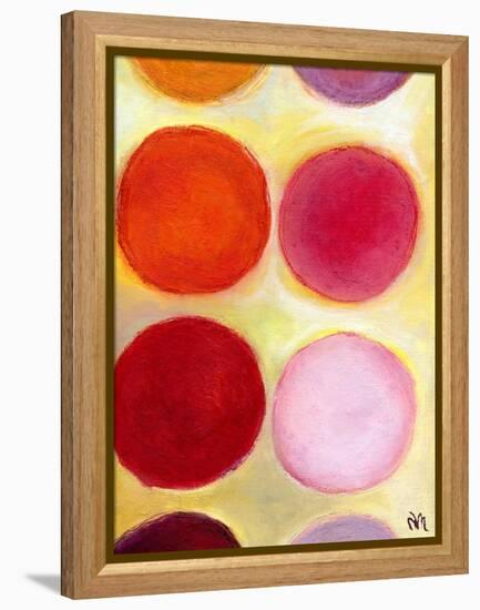 The Happy Dots 6, 2014-Nancy Moniz-Framed Premier Image Canvas