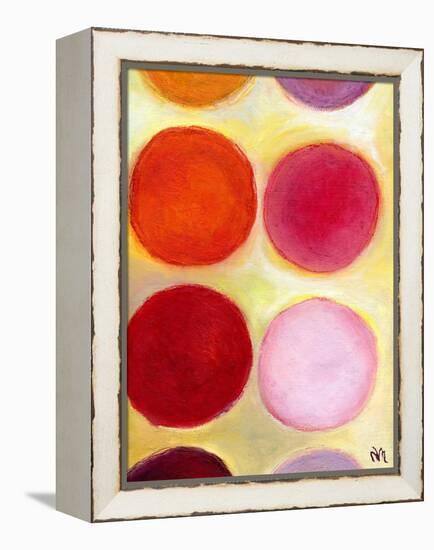 The Happy Dots 6, 2014-Nancy Moniz-Framed Premier Image Canvas