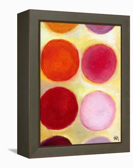 The Happy Dots 6, 2014-Nancy Moniz-Framed Premier Image Canvas