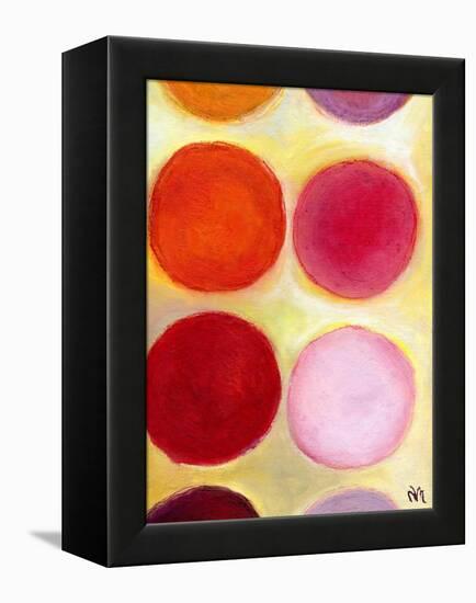 The Happy Dots 6, 2014-Nancy Moniz-Framed Premier Image Canvas