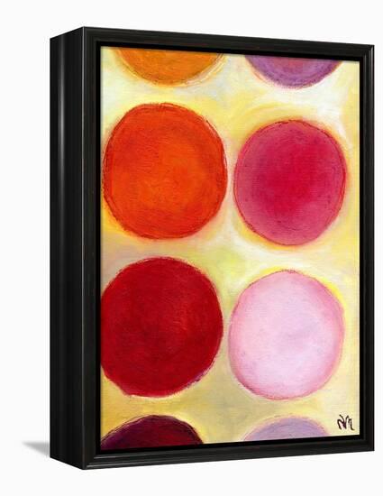 The Happy Dots 6, 2014-Nancy Moniz-Framed Premier Image Canvas