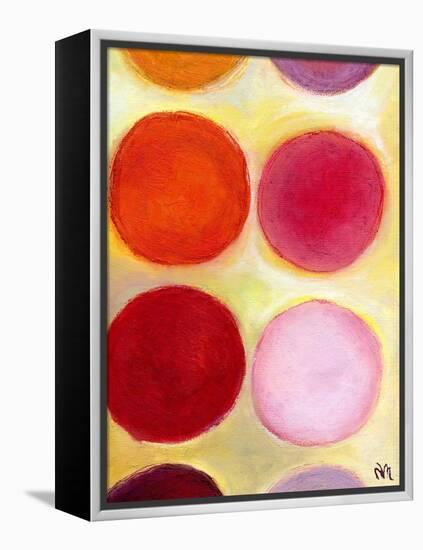 The Happy Dots 6, 2014-Nancy Moniz-Framed Premier Image Canvas