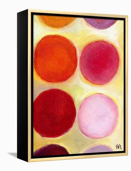 The Happy Dots 6, 2014-Nancy Moniz-Framed Premier Image Canvas