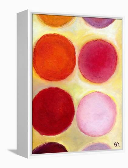 The Happy Dots 6, 2014-Nancy Moniz-Framed Premier Image Canvas