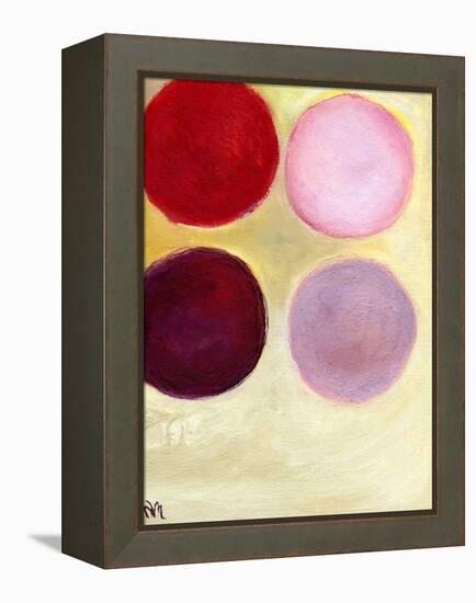 The Happy Dots 7, 2014-Nancy Moniz-Framed Premier Image Canvas