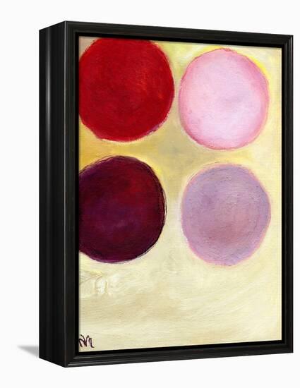 The Happy Dots 7, 2014-Nancy Moniz-Framed Premier Image Canvas