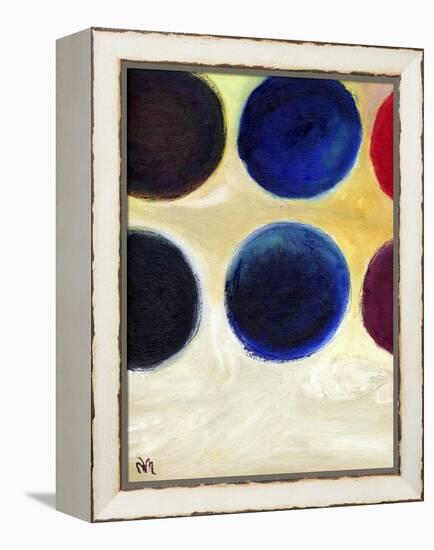 The Happy Dots 8, 2014-Nancy Moniz-Framed Premier Image Canvas