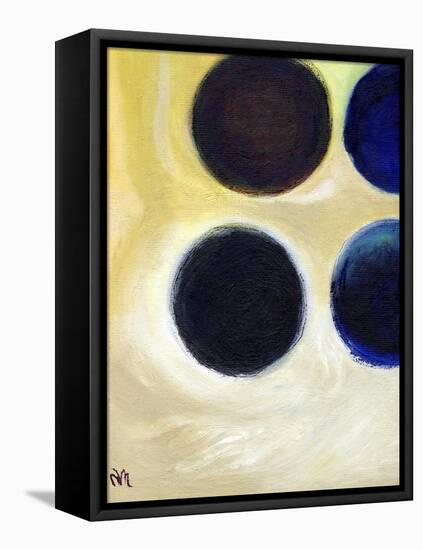 The Happy Dots 9, 2014-Nancy Moniz-Framed Premier Image Canvas