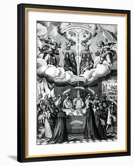 The Happy Instruments of Englands Preservation-null-Framed Giclee Print