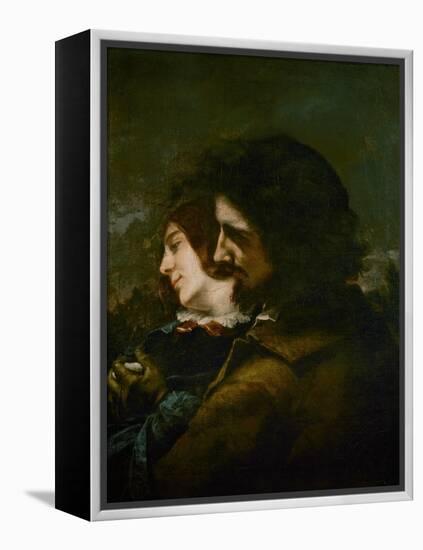 The Happy Lovers-Gustave Courbet-Framed Premier Image Canvas