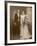 The Happy Pair: an Unidentified Couple from Stafford England-Guy Stafford-Framed Photographic Print