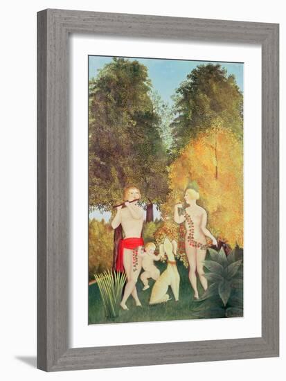 The Happy Quartet, 1902-Henri Rousseau-Framed Giclee Print