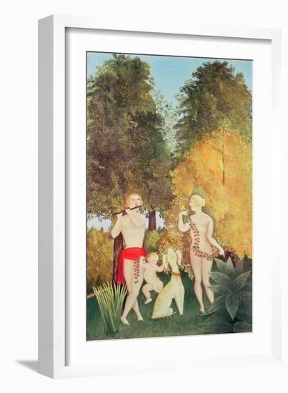 The Happy Quartet, 1902-Henri Rousseau-Framed Giclee Print