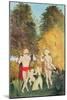 The Happy Quartet, 1902-Henri Rousseau-Mounted Giclee Print