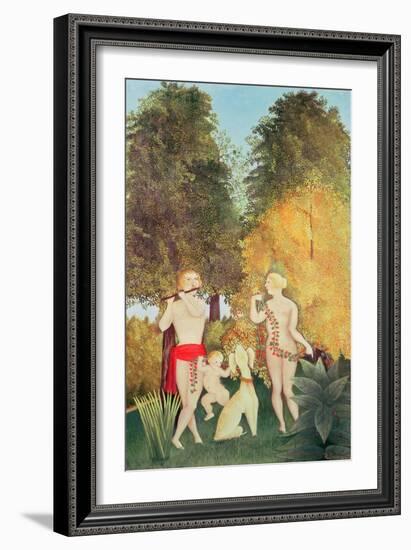 The Happy Quartet, 1902-Henri Rousseau-Framed Giclee Print