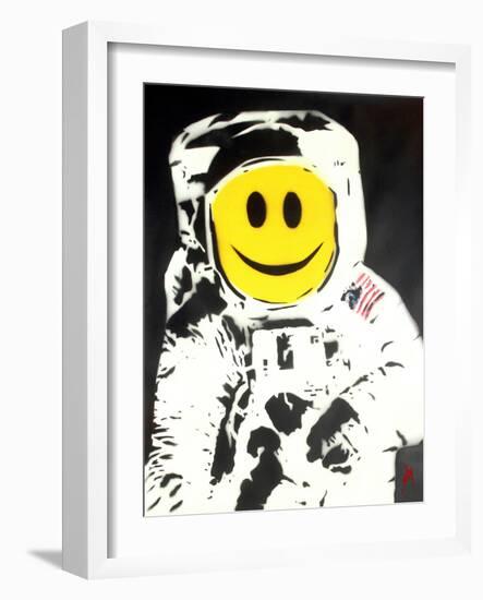 The Happynaut-Juan Sly-Framed Art Print