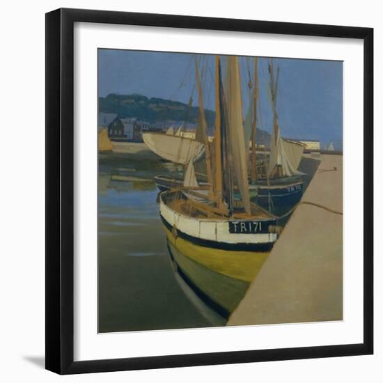 The Harbor-Félix Vallotton-Framed Giclee Print