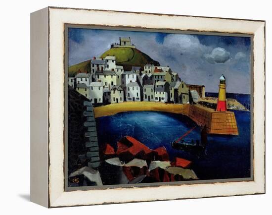 The Harbour, 1926-Christopher Wood-Framed Premier Image Canvas