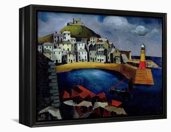 The Harbour, 1926-Christopher Wood-Framed Premier Image Canvas