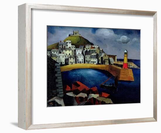 The Harbour, 1926-Christopher Wood-Framed Giclee Print