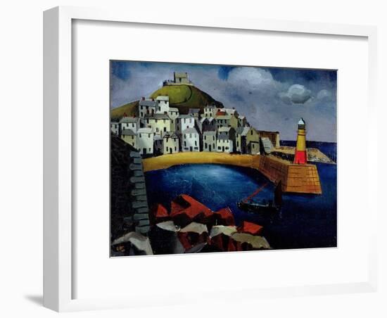 The Harbour, 1926-Christopher Wood-Framed Giclee Print