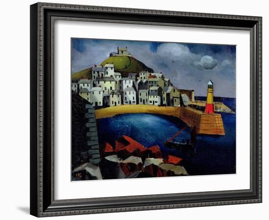 The Harbour, 1926-Christopher Wood-Framed Giclee Print