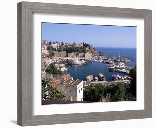 The Harbour, Antalya, Anatolia, Turkey, Eurasia-Adam Woolfitt-Framed Photographic Print