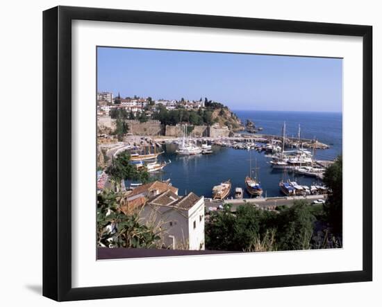 The Harbour, Antalya, Anatolia, Turkey, Eurasia-Adam Woolfitt-Framed Photographic Print