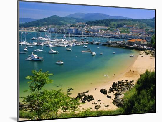 The Harbour at Bayona, Galicia, Spain, Europe-Duncan Maxwell-Mounted Photographic Print