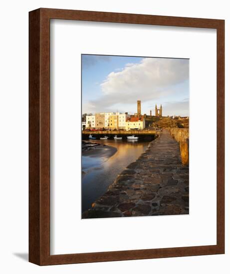 The Harbour at Dawn, St Andrews, Fife, Scotland-Mark Sunderland-Framed Photographic Print