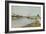 The Harbour at Lorient, 1869-Berthe Morisot-Framed Giclee Print