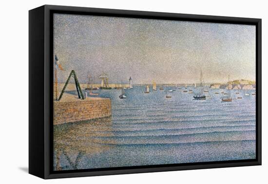 The Harbour at Portrieux, 1888-Paul Signac-Framed Premier Image Canvas