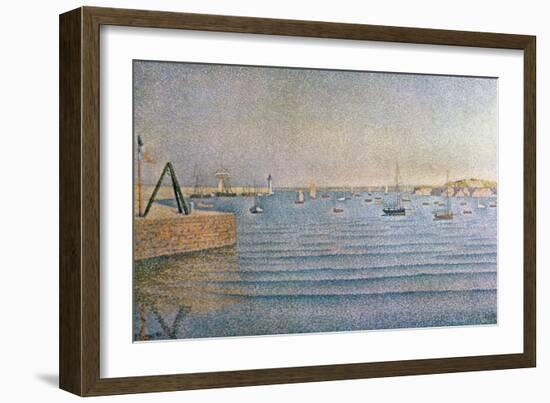 The Harbour at Portrieux, 1888-Paul Signac-Framed Giclee Print