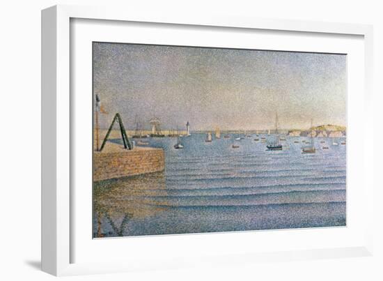 The Harbour at Portrieux, 1888-Paul Signac-Framed Giclee Print