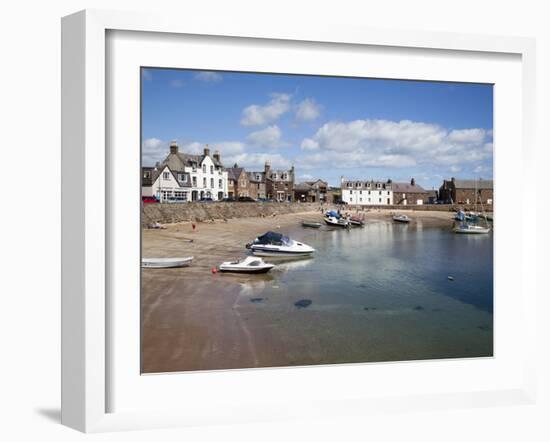 The Harbour at Stonehaven, Aberdeenshire, Scotland, United Kingdom, Europe-Mark Sunderland-Framed Photographic Print